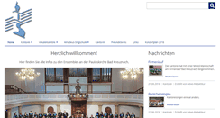 Desktop Screenshot of pauluskantorei-kh.de
